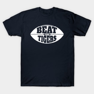 Beat the Tigers // Vintage Football Grunge Gameday T-Shirt